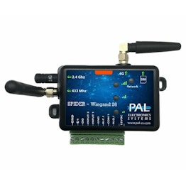 GSM module PAL spider bluetooth met ontvanger, 1x output, 1x wiegand input