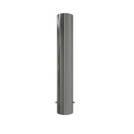 RVS afzetpaal rond 204 mm - voor in beton